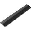Faluber Poggiapolsi in legno - Full Size - Rivestimento nero - Tastiera meccanica da gioco ergonomica poggiapolsi (grande, rivestimento nero)