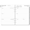YHH Ricambio Agenda Organizer 2027 Settimanale A5, 6 Fori, Con Divisori Mensili Colorati, Pagine Note, Contatti e Password, Gennaio-Dicembre 2027, Carta Spessa Bianco 100gr per Taccuino a 6 Anelli