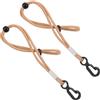 Cabilock Guinzaglio per Guanti da Sci Regolabile, Leggero, Antisperdita | Poliestere Kaki, per Sci e Snowboard in Inverno, Adatto ad Adulti Unisex