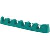 HAKIDZEL Porta Stecche da Biliardo in Gomma Verde, Supporto a 6 Fori | Design Minimale, Appoggio Stabile e Antiscivolo, per Tavolo da Biliardo e Stecche, Conserva L'ordine