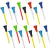 JEWEDECO 15 Pezzi Tee da Golf in Plastica 83mm, Accessorio per Pratica | Limita la Resistenza del Bastone, Uso Semplice e Pratico, Allenamento Indoor e Outdoor Colore Casuale