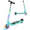 TS TST GRP LLC Monopattino elettrico per bambini dai 6 ai 10 anni, 5,3 pollici, con luci LED lampeggianti e 3 altezze regolabili, motore 45 W, massimo 10 km/h, carico massimo 70 kg