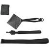 CAQYPVH Cintura da Nuoto con Paracadute tile Paracadute da Nuoto Efficiente Attrezzatura per Piscina, Allenamento, Nero, 20CM
