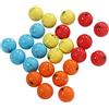 Thonlai Set di Palline da Golf da Donna, Confezione da 24 Palline in Gomma | Costruzione a 2 Strati, Resistente per i Giocatori Alle Prime Armi, velocità di Swing 50-70 Mph, Confezione Colorata