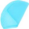 JECOMPRIS Cuffia da Nuoto in Silicone per Donna, Capelli Lunghi, Blu | Elastico, Comoda da Indossare, Pratica, per Nuoto in Piscina, Design , Adatta ad Adulte