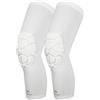 Baoblaze Ginocchiera con Imbottitura a Nido d'Ape | Striscia in Silicone Antiscivolo, Ginocchiere con Imbottitura a Nido D'ape, Tessuto Elastico in spandex e Spandex