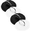 Toyvian 4 Pezzi Fibbia in Acciaio Inox per Kayak e Gommone, Fissaggio | Pad in Pvc, Accessorio Portatile per Rafting e Surf, Supporto per Equipaggiamento e Aggancio Attrezzatura