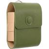 FOYTOKI Custodia per Telemetro da Golf, Organizer Portatile per Accessori Golf, PU Verde, Design Compatto Scomparti Dedicati e Chiusura a Ribalta, per Golfisti in Gara o Partite