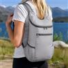 Generic Zaino impermeabile pieghevole di viaggio, piccoli zaini leggeri di trekking | Mini zaino portatile con cinghie traspiranti, tasche laterali per bottiglie d'acqua, borsa da viaggio compatta per palestra