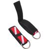 Healeved 2 Pezzi Cinturino da Polso Subacqueo con Sgancio Rapido e Fermaglio | Nylon con Acciaio Inossidabile, per Torce e Fotocamere, Adatto e Snorkeling
