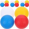 JUMPLAWN 16 Pezzi Palline da Golf da Allenamento Cave in PP | Uso Quotidiano, Tocco Liscio e Confortevole, Pratiche e Resistenti, Accessorio per Esercizio Fisico