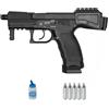 ECOMMUR ASG B&T USW A1 blowback CO2 (6mm) | Pistola Airsoft calibro 6mm + bombola 0,20 + 5 CO2. Pistola Airsoft a carrello mobile (Potenza: 1 joule)
