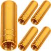 GALPADA 5 Pezzi Connettore Testa Rete da Pesca L2 in Lega per Asta Rete Oro | Design Versatile, Installazione Rapida, Resistenza All'usura e Rottura, Accessorio per Asta Rete