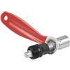 POPETPOP Estrattore per Pedivella Bici, Rimozione Movimento Centrale | Acciaio al Carbonio Rosso, Impugnatura Morbida Antiscivolo, Testa a 20 Denti Scanalata, per Bici Guarnitura