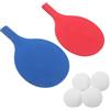 YARNOW Set da Pratica di Racchette da Ping Pong in Plastica | Design Ergonomico e Facile da Impugnare, Bordi Arrotondati per Sicurezza, per Principianti e Gioco in Famiglia