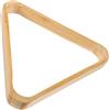 DEARMAMY Triangolo da Biliardo in Legno Massello, Supporto Triangolare | Biliardo e Snooker, Posizionamento Preciso e Allineamento Uniforme, Stile Semplice ed Elegante