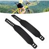 Generic Cinghie per pedali per cyclette, regolabili e universali, in plastica resistente, per casa, palestra, ciclismo, accessori per allenamento migliorati, compatibili con cyclette
