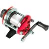 JECOMPRIS Bobinatore di Lenza da Pesca, 0,28mm 50m, Rosso, 3,5 1 | Abs, Ferro e Gomma, Controllo della Tensione, Forza di Bloccaggio Regolabile, Leggero per Attrezzatura Mare