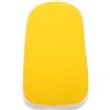 Luxshiny Cuscino Posteriore per Bicicletta Giallo, Sella Mountain Bike | Pelle Artificiale e Legno, Installazione Semplice, Antiscivolo, Resistente All'usura, per Uomo e Donna