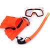 Baoblaze Set Maschera e Boccaglio con Propulsori | Cinturino Regolabile, Kit Snorkeling con propulsori da nuoto, per uso marino