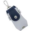 SAFIGLE Borsa da Golf da Cintura in PU Blu, Porta Palline e Tee Elastico | Riutilizzabile, per Accessori Sportivi Quotidiani, Si Aggancia alla Cintura, Compatta e Pratica per Golf