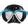 Walmeck Maschera da Snorkeling con Lente Temperata Antiappannamento per | Tubo Superiore Asciutto, Gonna in Silicone, Telaio in PC, Lente Infrangibile, Supporto per Fotocamera, vestibilità a Prova