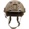 DEARMAMY Casco Sportivo da Equitazione Militare per Esterni Antiurto | Protezione della Testa, Leggero e Portatile, ABS Marrone, per Donne e Uomini Durante Attività All'aperto