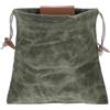 DEARMAMY Borsa per Raccolta Funghi Pieghevole in Tela, Comoda e Portatile | Capacità Adeguata, Chiusura Compatta, Uso per Frutta e Uova, Tela Dettagli in PU