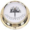 Asixxsix Clinometro Marino, IMPA370241 | Clinometro Angolare, Inclinometro, Misura L'angolo da -50 a 50 Gradi, Tipo a Pendolo a Forma di Orologio, per Barche e Yacht