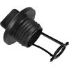 OFFSCH Tappo di Scarico per Kayak e Canoa Vite 2,7cm Nero | Plastica, Installazione Semplice e Tenuta, Ricambio per Kayak e Canoe, Accessorio Barca