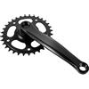 TOYANDONA Guarnitura Monocorona Bici 32t Foro Quadro Ferro Nero | Trasmissione Affidabile, Ingranamento Preciso, Superficie Hardanodizzata, per Parti da Bici Urbana e Fissa