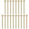 POPETPOP 100 Pezzi Tee da Golf in Legno Riutilizzabili, Leggeri | Accessori da Golf, Riducono la Resistenza All'impatto, Adatti All'allenamento, Supporti per Uso All'aperto