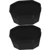 YARNOW Plastica Tappo Terminale Nero Racchetta Badminton G4 2 Pezzi | Ricambio per Racchetta da Badminton, Uso Domestico, Accessorio Portatile, Presa Confortevole, Prestazioni Migliorate