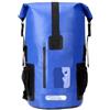 Slyzjdl Zaino con Tasche Laterali in Rete, Grigio | Striscia Riflettente di, Zaino con Chiusura Arrotolabile, Regolabile, Dry Bag, per , Viaggiatori