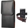 Generico Phone Holder | Vertical Cell Phone Belt Clip Case | Smartphone Holsters | Smartphone Belt Holder Bag For Belt Vertical Smartphone For Running Travel Exercise Commuting Walking Camping Hiking Outdoor