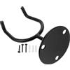 MAGICLULU Supporto da Parete per Baseball, Salvaspazio, Decorativo, Nero in Ferro | Espositore da Parete per Casa e Soggiorno, Montaggio Semplice, Adatto a Baseball, Finitura Nera