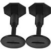 BESTonZON 2 Pezzi Tappo per Corda da Surf per Tavola, Accessorio PVC Nero | Punto di Fissaggio Sicuro, Sostituzione Semplice, Alta Durezza, Resistente alla Deformazione