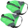 JECOMPRIS Ghette da Trekking Unisex Anti Sabbia in Poliestere Verdi | Protezione Traspirante e Leggera, Chiusura Rapida, per Escursioni e Alpinismo, Copriscarpe Verde