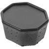 MAGICLULU Tappo Terminale per Racchetta da Tennis e Badminton, Nero | Ricambio in Plastica 3, 20x2, 80x1, 60cm, Copertura Posteriore per Manutenzione e Impugnatura