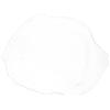 JECOMPRIS Bacino Pieghevole Portatile, Bacinella Pieghevole, PVC Trasparente, Piccolo, Diametro 25cm, per Lavare Denti e Bucato, Viaggio e Outdoor