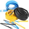 Levemolo 6 Pezzi Nastro Grip Antiscivolo PU Assorbente per Racchetta Tennis | Badminton e Tennis, Elastico e Leggero, Avvolgimento Manico, Pratica Sportiva