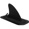DEARMAMY Pinna di Ricambio per Kayak e Paddleboard, Finitura PVC Nero | Sistema di Bilanciamento con Divisore D'acqua, per Attività in Acqua, Migliora la Precisione di Sterzata