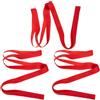 JECOMPRIS 3 Pezzi Nastro per Cerchioni Bici 26 Pollici Pvc, Protezione Camera | Antiforatura, Riduce Attrito e Perdite, per Ruota e Copertone, Uso Urbano e Fuoristrada, Rosso
