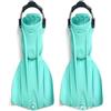Baoblaze Pinna a Aperta Ideali Pinna con Molla Regolabili per Subacquei, Diver, Immersione Subacquea, Immersioni Tecniche , Ciano , size to 9