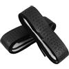 DEARMAMY 2 Pezzi Nastro Grip per Racchetta Tennis in PU Antiscivolo, Nero | Sostituzione per Racchette da Tennis e Badminton, Assorbimento Urti, Presa Stabile, Uso su Campi Vari