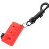 HONMEET Spazzola da Golf Retrattile Mini per Pulizia Mazze, ABS Rosso | Portatile e Leggera, Pulizia Efficiente per Attrezzi, Uso in Movimento, Accessorio Compatto per Bag