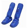 Fzaqwen Protezione Tibia Caviglia e Dorso Del Piede Flessibile Parastinchi da Unisex Paratibia con Protezione Del Piede per Sparring, L