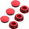 Homoyoyo 6 Pezzi Copertura Antipolvere per Guarnitura Bici Xt | Struttura Cava Integrata, Protezione Dalla Polvere, Compatibilità Ampia, per Uscite Fuoristrada e Montagna
