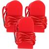 FOMIYES 3 Pezzi Chiave Magnetica di Sicurezza per Tapis, Arresto Emergenza | Ricambio ABS Rosso, Compatibile Attrezzi Fitness, Uso Casa e Palestra Commerciale, Blocco Stabile