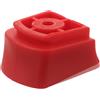 VOSAREA Fermapattino di Ricambio per Pattini Inline e Quad, Rosso | Gomma, Reattività Elevata e Frenata Sicura, Design Ergonomico per Ragazzi, Uso Sportivo